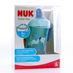 NUK Trainer cup - Tasse d'apprentissage +6mois 230ml bleu