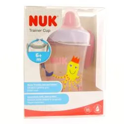 NUK Trainer cup - Tasse d'apprentissage +6mois 230ml rose