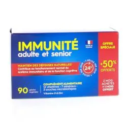 PHARMASCIENCE Immunité Adulte et Sénior 90 gélules