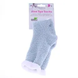 AIRPLUS Chaussettes hydratantes à l'aloe vera 36 - 41 Bleues