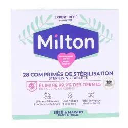 MILTON Comprimés de Stérilisation x28