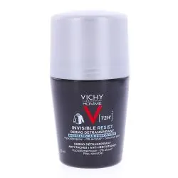 VICHY Homme Dermo-détranspirant Invisible Protect 72h anti-taches anti-irritations 50ml