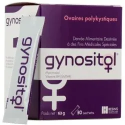 GYNOSITOL Syndrome des ovaires polykystiques 30 sachets