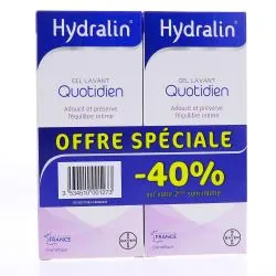 HYDRALIN Quotidien - Gel lavant lot de 2 / -40% sur le 2ème 200 ml