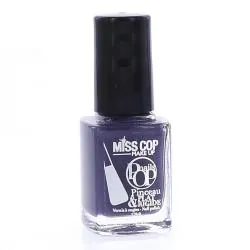 MISS COP Vernis Nails Pop Violet nuit granit