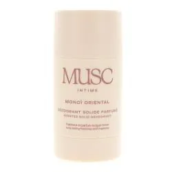 MUSC INTIME La Rayonnante - Déodorant naturel monoï oriental 50g