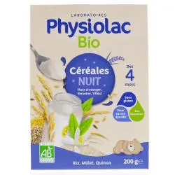 PHYSIOLAC Bio Céréales Nuit +4mois 200g