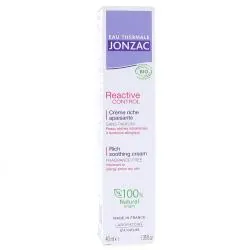 JONZAC Reactive Control - Crème Riche Apaisante Bio