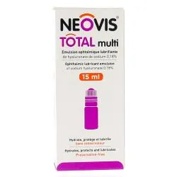 NEOVIS Total multi Emulsion ophtalmique lubrifiante flacon 15ml