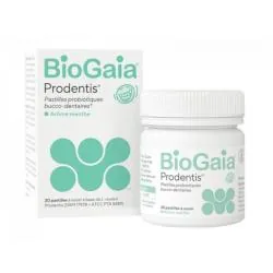 BIOGAIA Prodentis Pastilles probiotiques bucco-dentaires x30 pastilles menthe