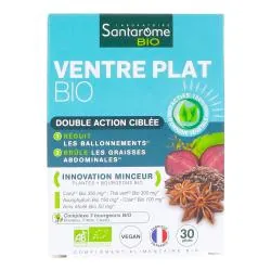 SANTAROME Ventre Plat Bio x30 gélules