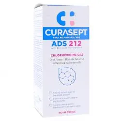 CURASEPT ADS 212 Bain de Bouche Chlorhexidine 200 ml