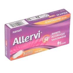 ALLERVI rhinite allergique x7 comprimés