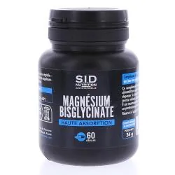 SID NUTRITION Magnésium biscglycinate x60 gélules