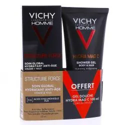 VICHY Homme structure force soin global hydratant anti-âge tube 50ml