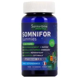 SANTAROME Somnifor 4 Actions Mélatonine 1.9mg x30 gummies