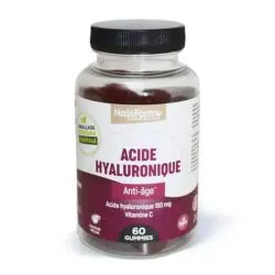 NAT&FORM Acide Hyaluronique Anti-âge x60 Gummies