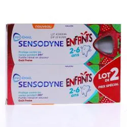 SENSODYNE Pro-émail Dentifrice Enfant 0-6 ans 2 x 50ml