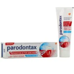 PARODONTAX Dentifrice Réparation Active Gencives lot de 2 tubes 75ml
