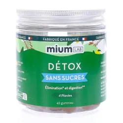 MIUM détox sans sucres x42 gummies