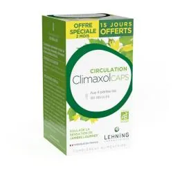 LEHNING Climaxol Caps - Circulation Et Jambes Lourdes bio x120 gélules