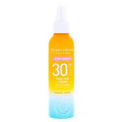 RESPECTUEUSE Huile Solaire SPF30 visage, corps et cheveux 100ml