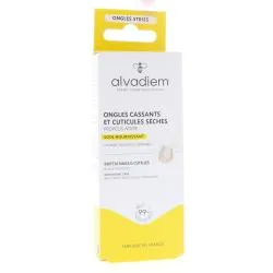 ALVADIEM Soin nourrissant ongles secs, cassants, striés, cuticules 10ml