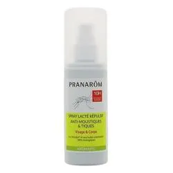 PRANAROM Aromapic - Spray Lactée Répulsif Anti-moustiques & Tiques 100ml