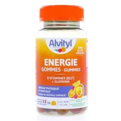 ALVITYL Vitalité - Energie Goût orange citron framboise x50 gommes