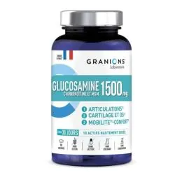 GRANIONS Glucosamine Chondroïtine et MSM 1500 mg x90comprimés