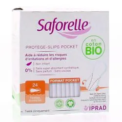 SAFORELLE Protège-slips pocket boite de 24