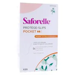 SAFORELLE Protège-slips pocket boite de 20