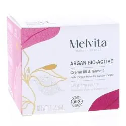 MELVITA Argan Bio-Active - Crème lift & fermeté bio pot crème 50ml