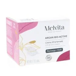 MELVITA Argan Bio-Active - Crème lift & fermeté bio recharge pot crème 50ml