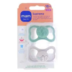 MAM Supreme Sucettes +18 mois x2 n°29 uni