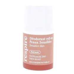 RESPIRE Déodorant Roll-on Peaux Sensibles 15ml