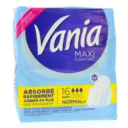 VANIA Maxi Confort Normal+ 16 Serviettes