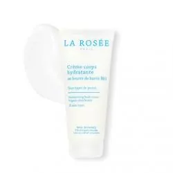 LA ROSÉE Crème corps hydratante au beurre de karité BIO tube 200ml