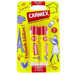 CARMEX Baumes à lèvres hydratant SPF15 lot de 2