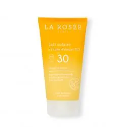 LA ROSÉE Lait Solaire SPF 30 à l'huile d'abricot BIO 150ml