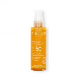 LA ROSÉE Huile solaire SPF 50 à l'huile d'abricot BIO spray 150ml