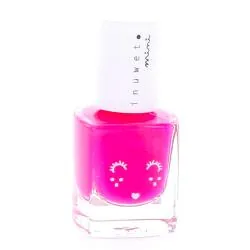 INUWET Collection Néon - Vernis enfant 5ml rose fluo