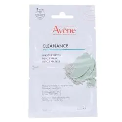 AVENE Cleanance - Masque Détox Matifiant et Purifiant Unidose 2x6ml