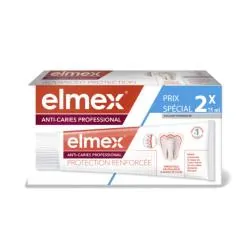 ELMEX Anti-Caries Protection Renforcée lot 2x75ml
