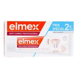 ELMEX Anti-Caries Protection Renforcée lot 2x75ml