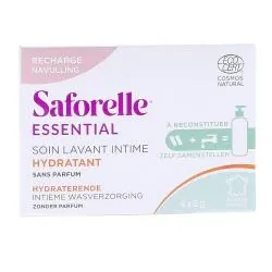 SAFORELLE Essentiel - Soin Lavant Intime Hydratant rechargeable recharge de 4 batonnets