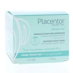 PLACENTOR Masque de nuit récupérateur 50ml