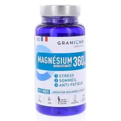 GRANIONS Immunité & Energie - Magnésium 360mg + Bisglycinate 60 comprimés