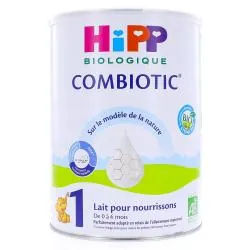 HIPP Lait biologique Combiotic 1er age 800g