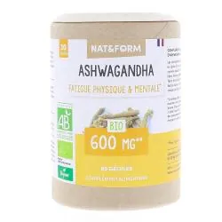 NAT&FORM Ecoresponsable - Ashwagandha Bio x60 gélules